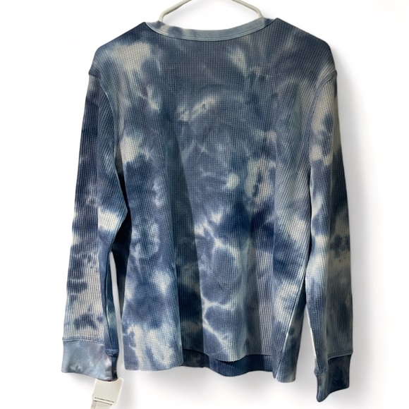 Rebellious One Trendy Plus Size Tie-Dyed Waffle-Knit Top, Size 1X | New - Picture 3 of 7